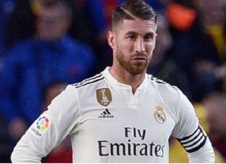 Lãnh thẻ đỏ trong trận gặp Girona: Ramos kéo dài “kỉ lục” nhận thẻ