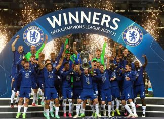 Chelsea mấy lần vô địch cúp C1?