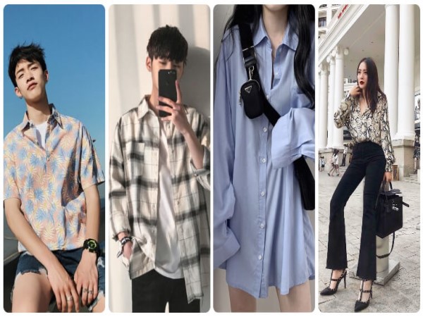 Cách phối đồ với áo sơ mi form rộng chuẩn Gu thời thượng
