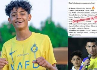 Tin BĐ: Con trai Ronaldo lần đầu lên tuyển U15 Bồ Đào Nha