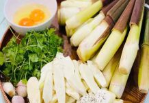 củ niễng đặc sản nam định