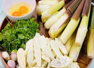 củ niễng đặc sản nam định