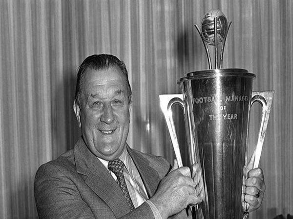 Huấn luyện viên Liverpool Bob Paisley
